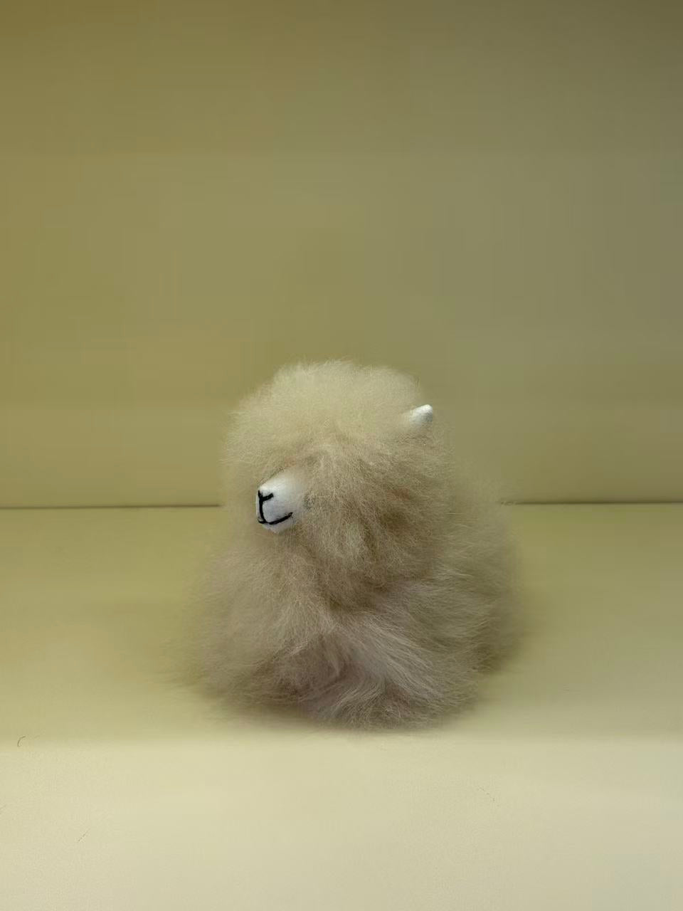 100% Baby Alpaca Fur Toy Key Ring