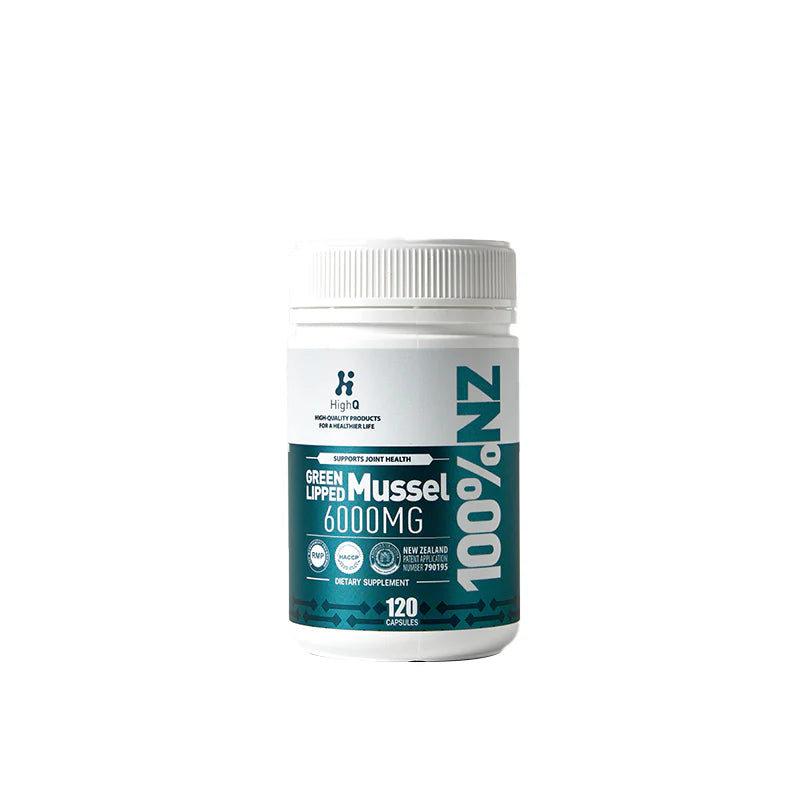 Green Lipped Mussel 6000mg for Joint Soft Capsule