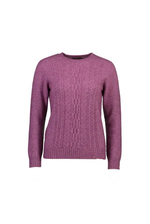 Crew Neck with Lace Detail