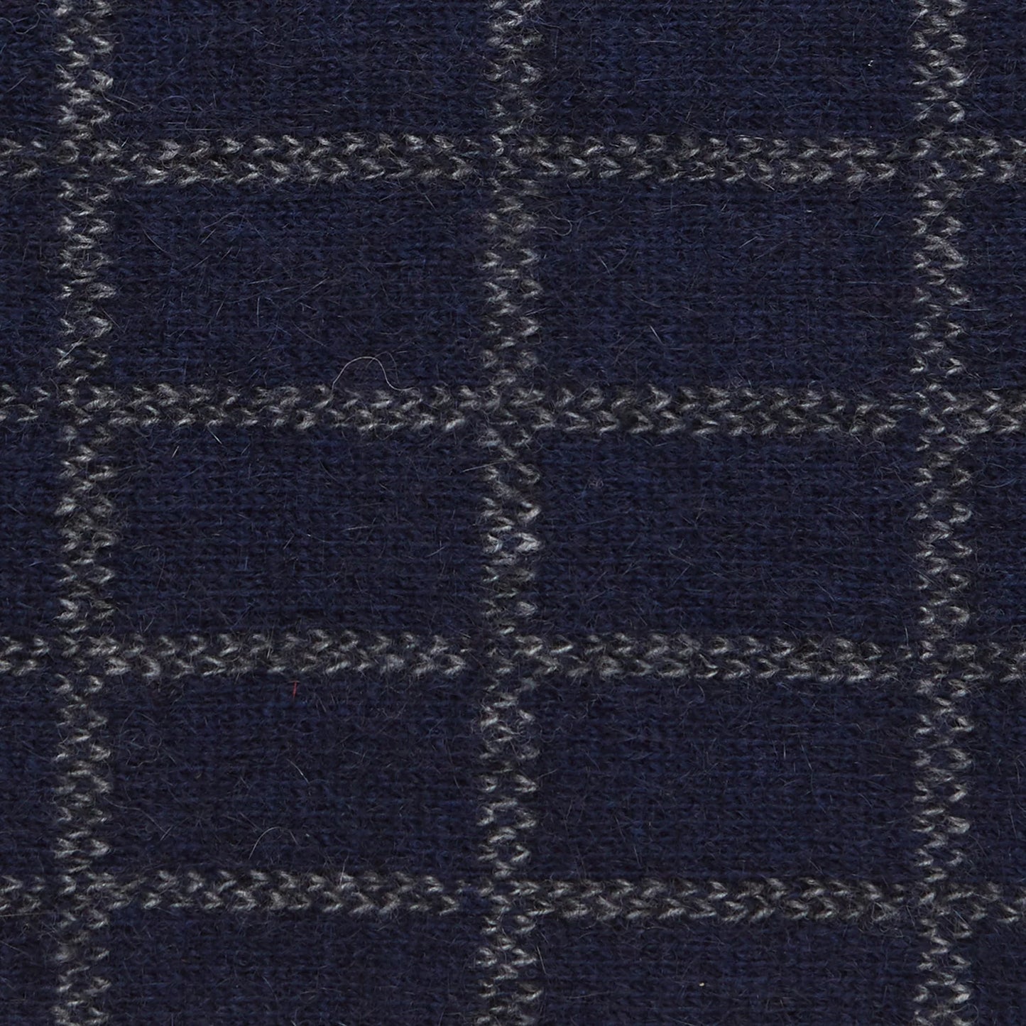 Possum Merino Check Scarf