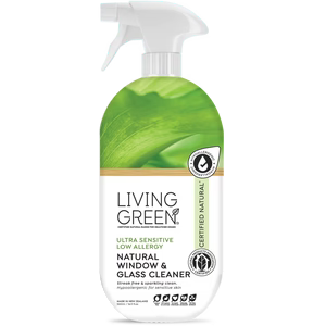 Glass and Surface Cleaner Certified Natural Ultra Sensitive, Low Allergy