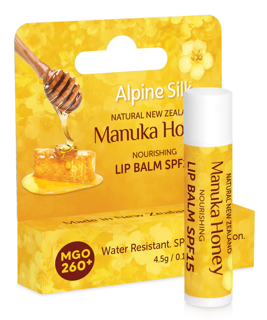 Alpine Silk Manuka Honey SPF15 Lip Balm 4.5g