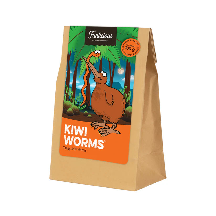 FKW - Funlicious Kiwi Worms 100G
