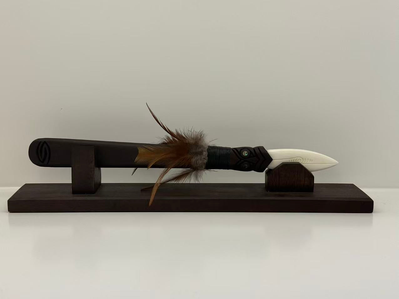 Dale Aquar Us Wood Taiaha Bone Blade