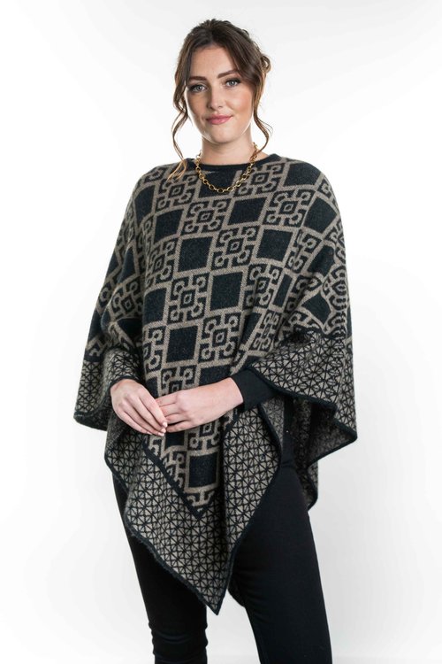 Koru Diamond Poncho
