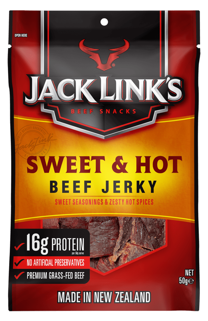 Sweet & Hot Beef Jerky 50g