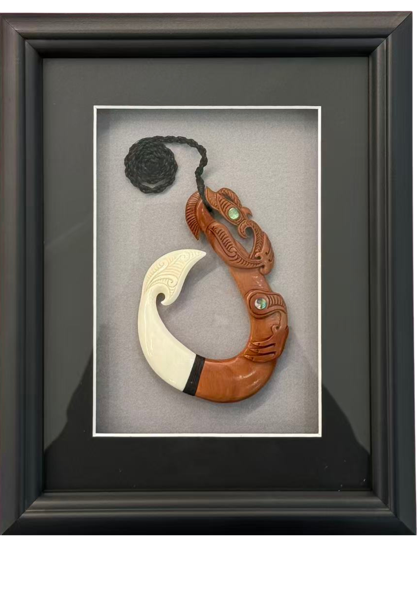 Dale Aquar Us Frame Wood/Bone Hook Curved