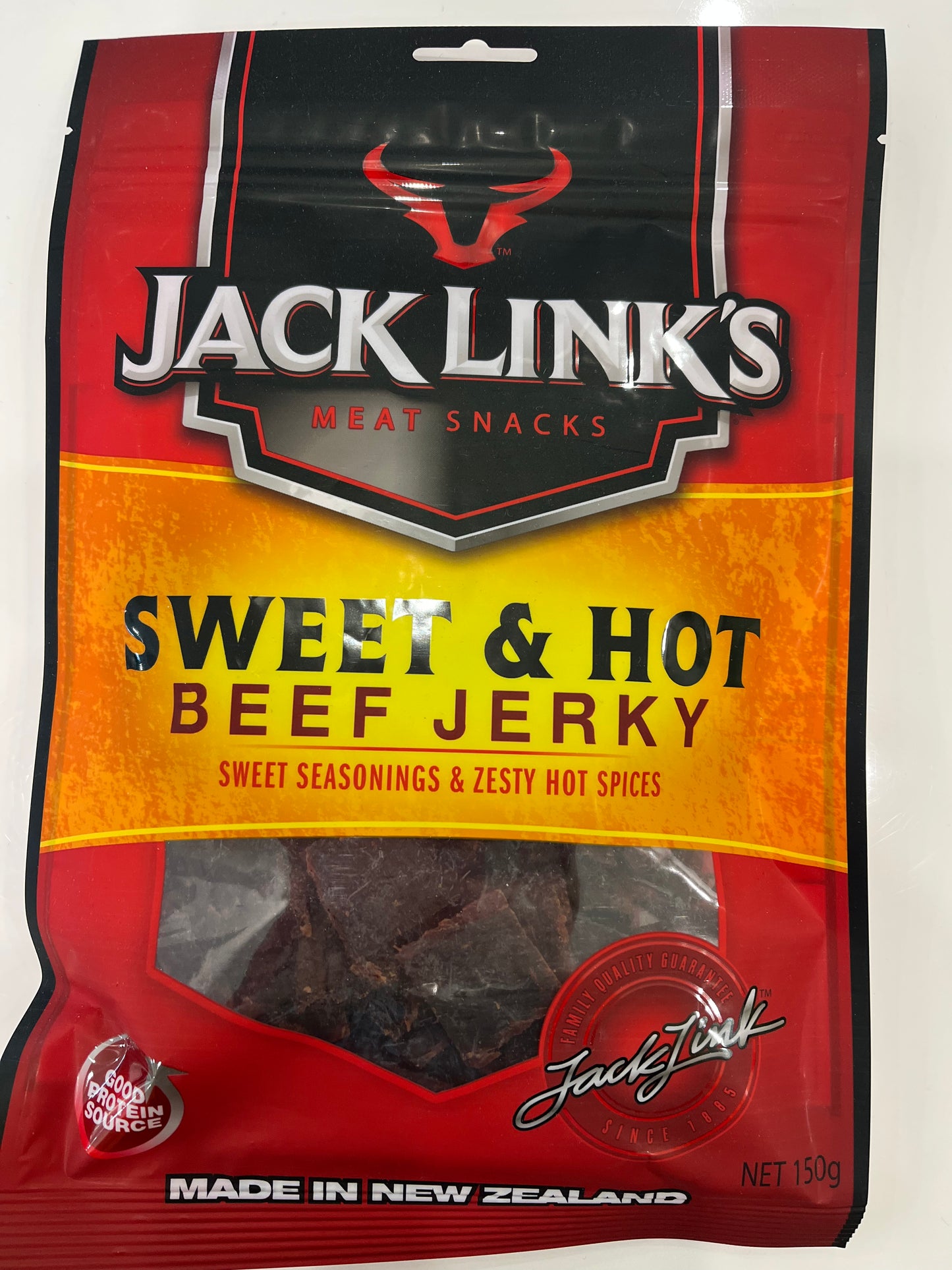 Sweet & Hot Beef Jerky 150g