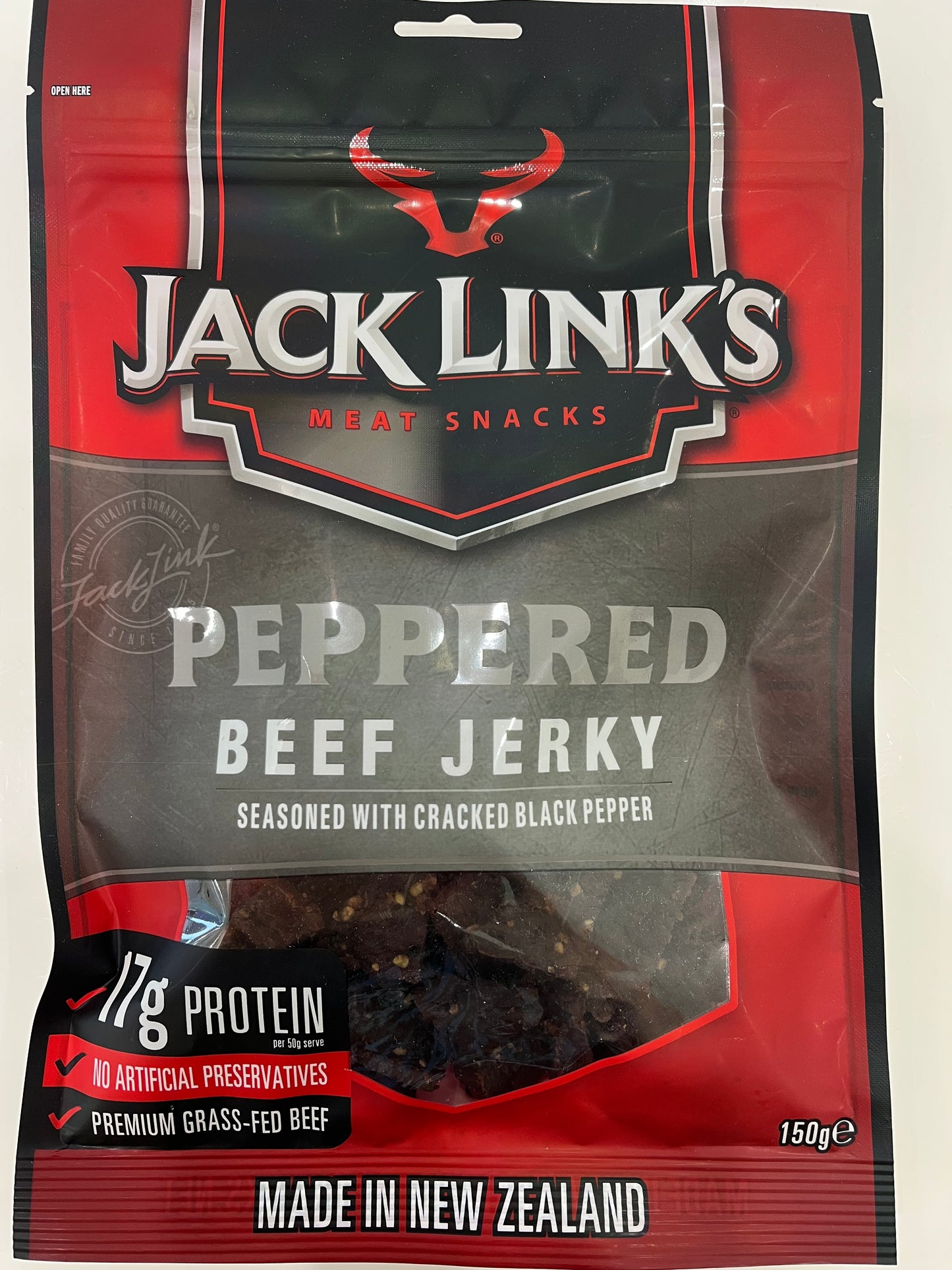 Peppered Beef Jerky 150g