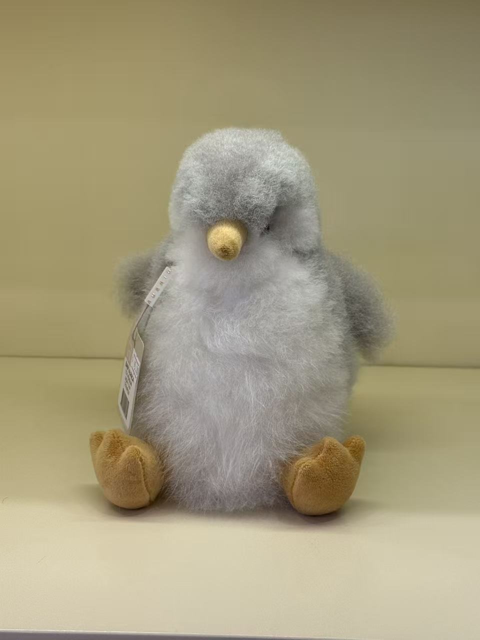 100% Baby Alpaca Fur Toy Penguin 20CM