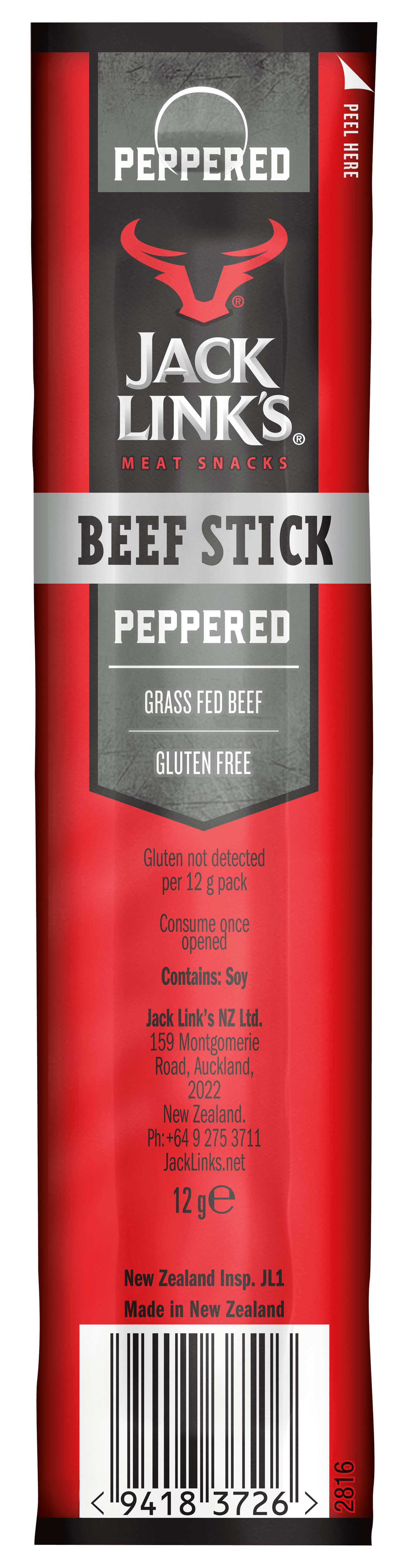 Peppered Beef Stick 12g