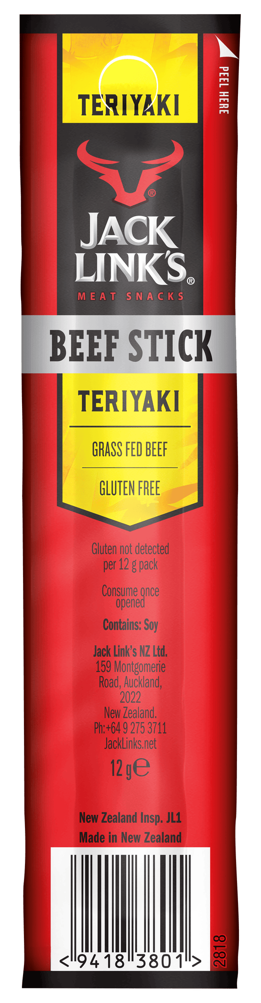 Teriyaki Beef Stick 12g