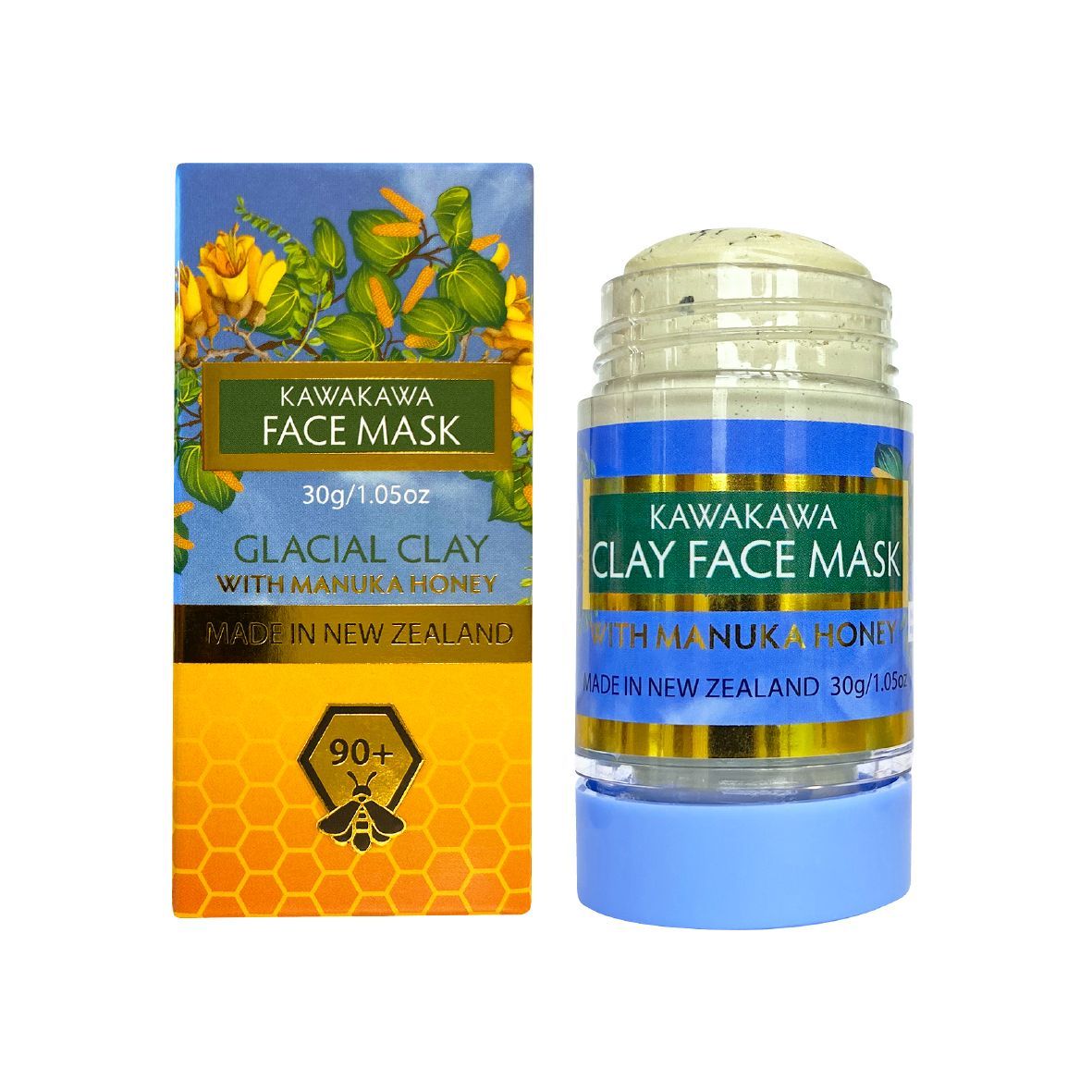 Kawakawa clay face mask