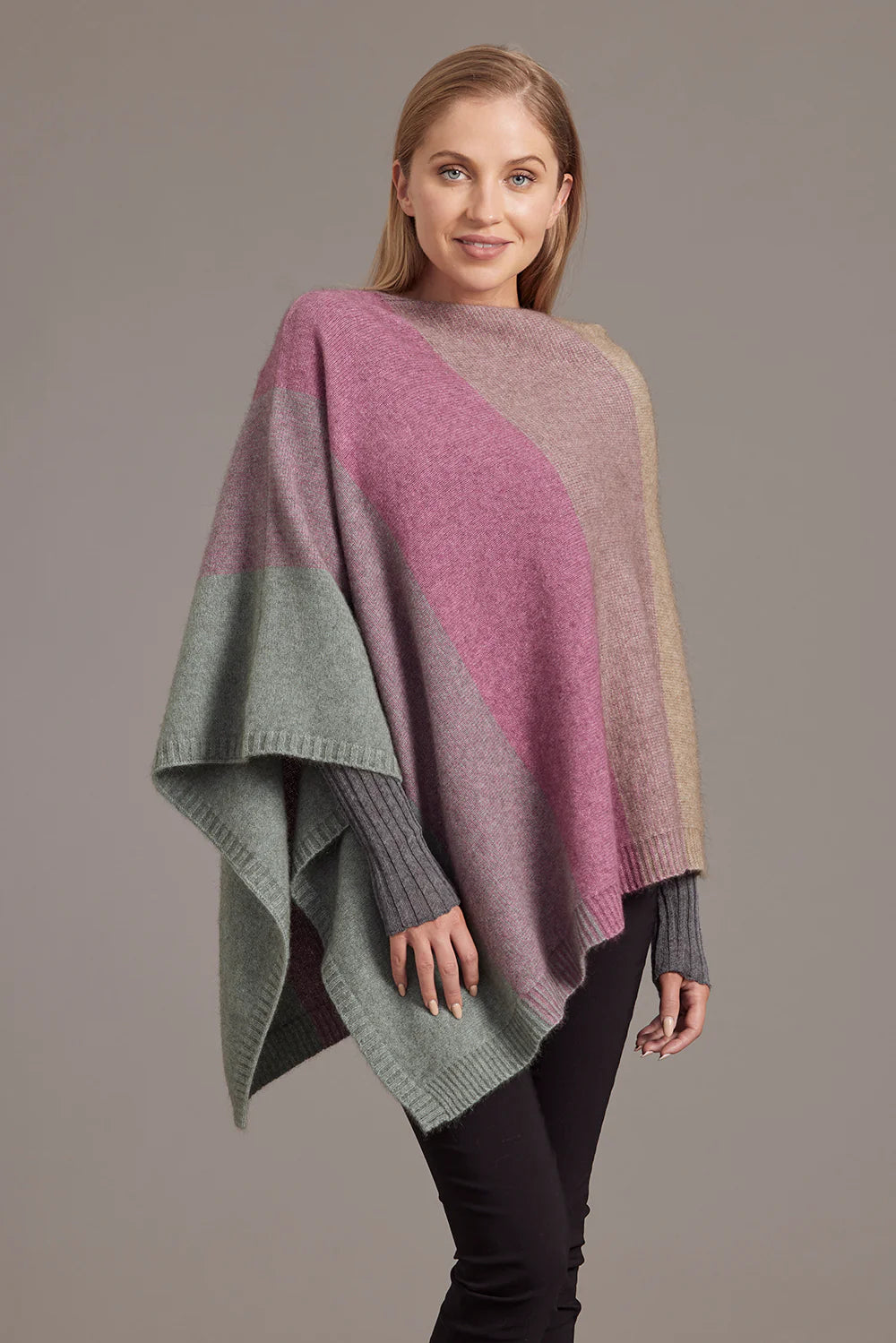 Possum Merino Ombre Poncho