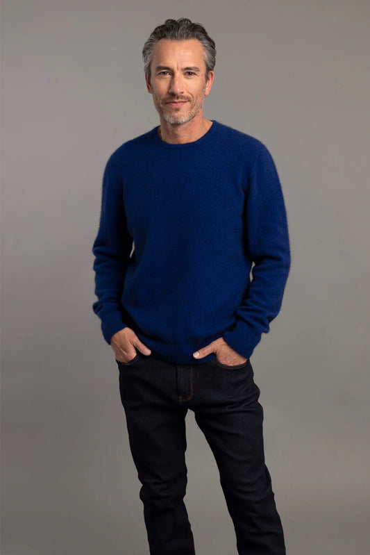 Rack Stitch Crew Neck Jersey