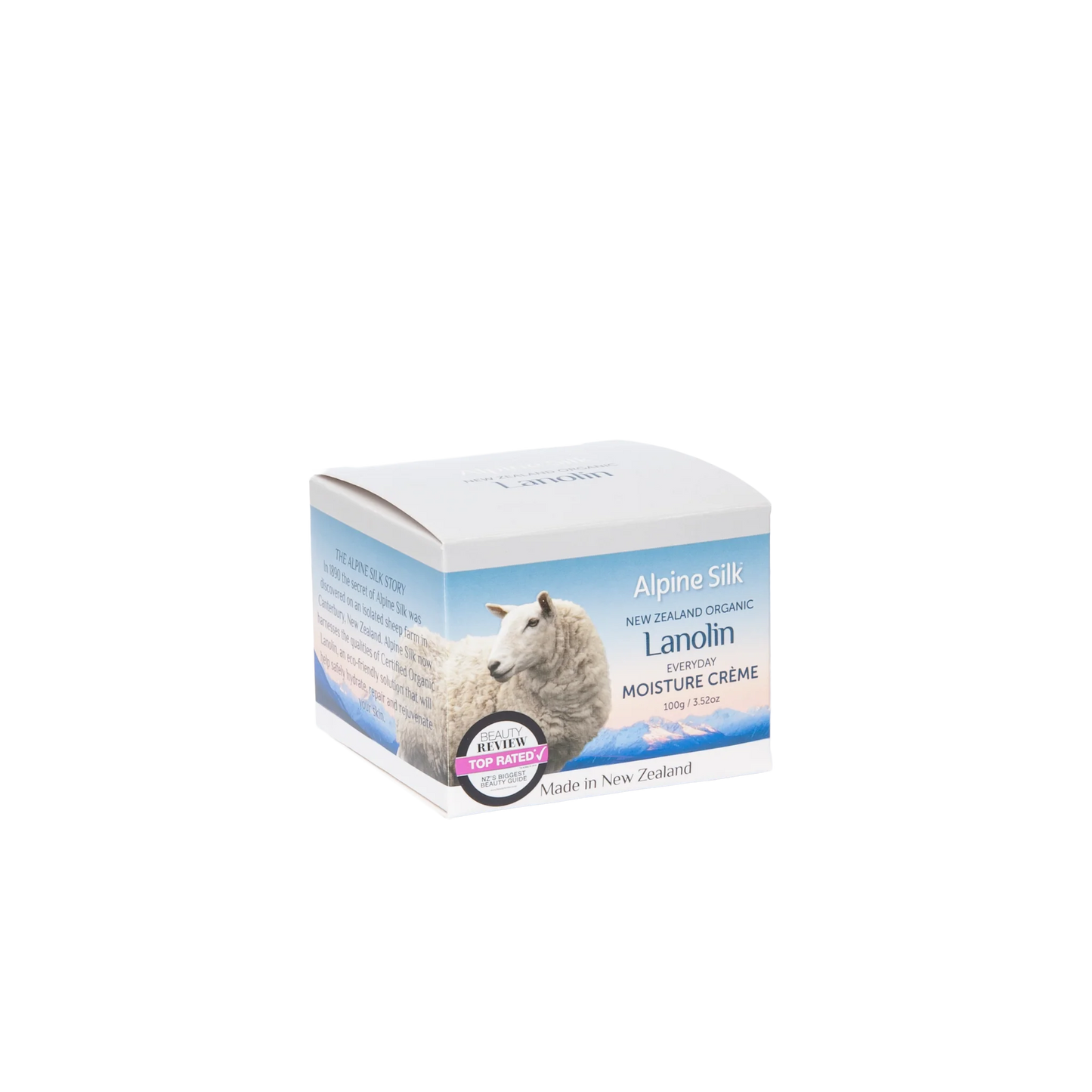 Alpine Silk Organic Lanolin Moisture Cream 100g