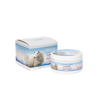 Alpine Silk Organic Lanolin Night Cream 100g