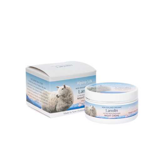 Alpine Silk Organic Lanolin Night Cream 100g
