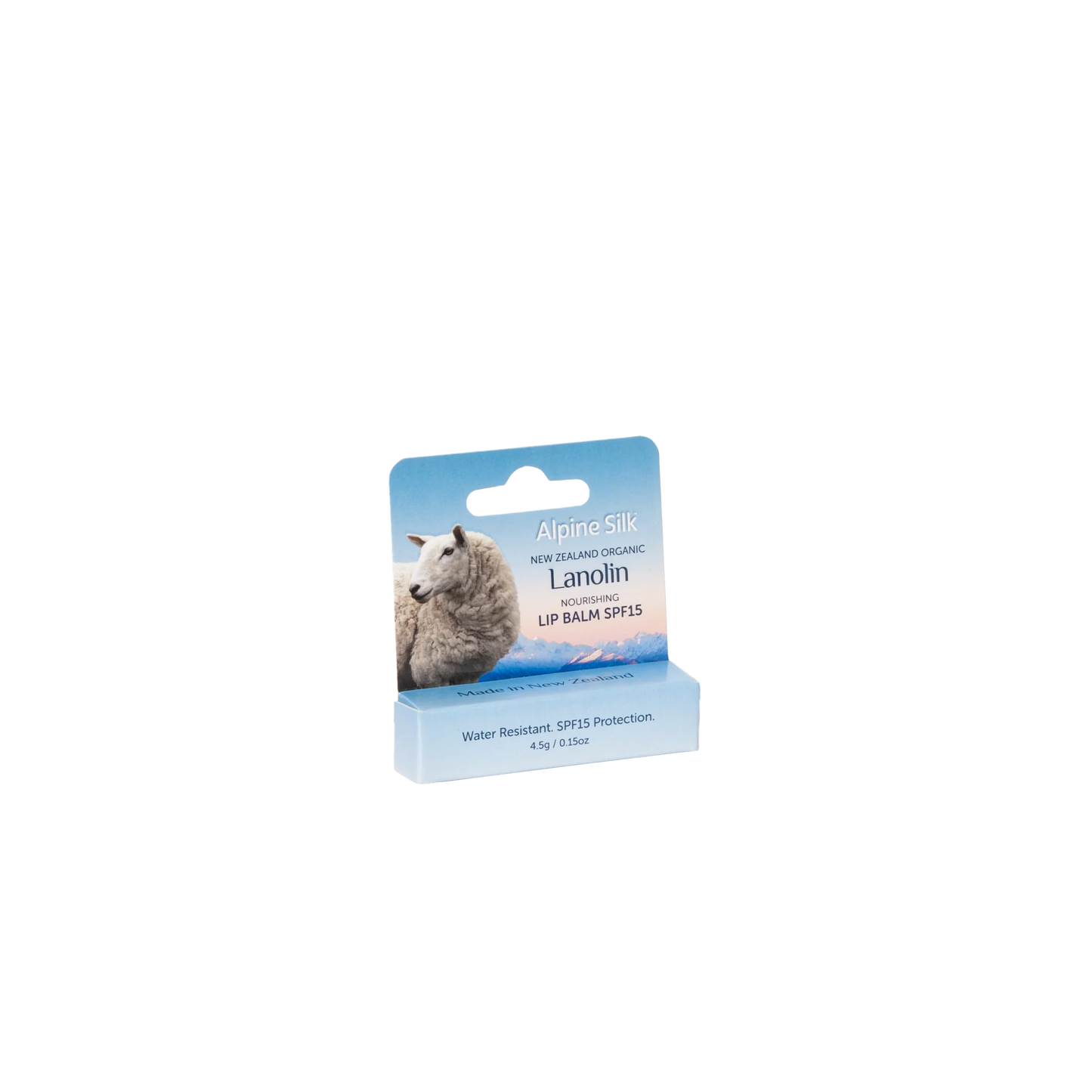 Alpine Silk Organic Lanolin SPF15 Lip Balm 4.5g