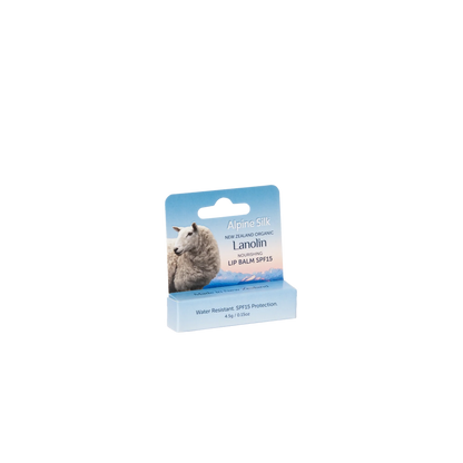 Alpine Silk Organic Lanolin SPF15 Lip Balm 4.5g