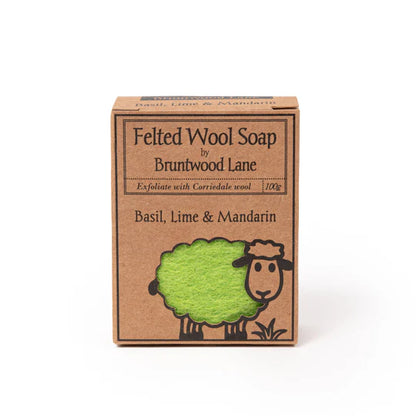 Exfoliating Felted Wool Soap