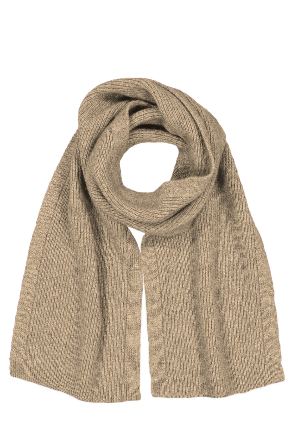 Possum Merino Fine Rib Scarf