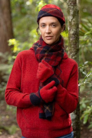 Tartan Beanie
