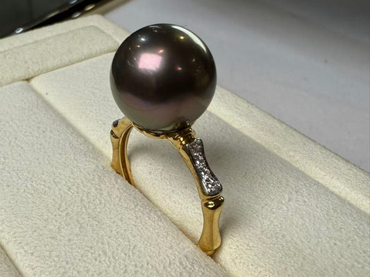 The South Sea Black Pearl Ring