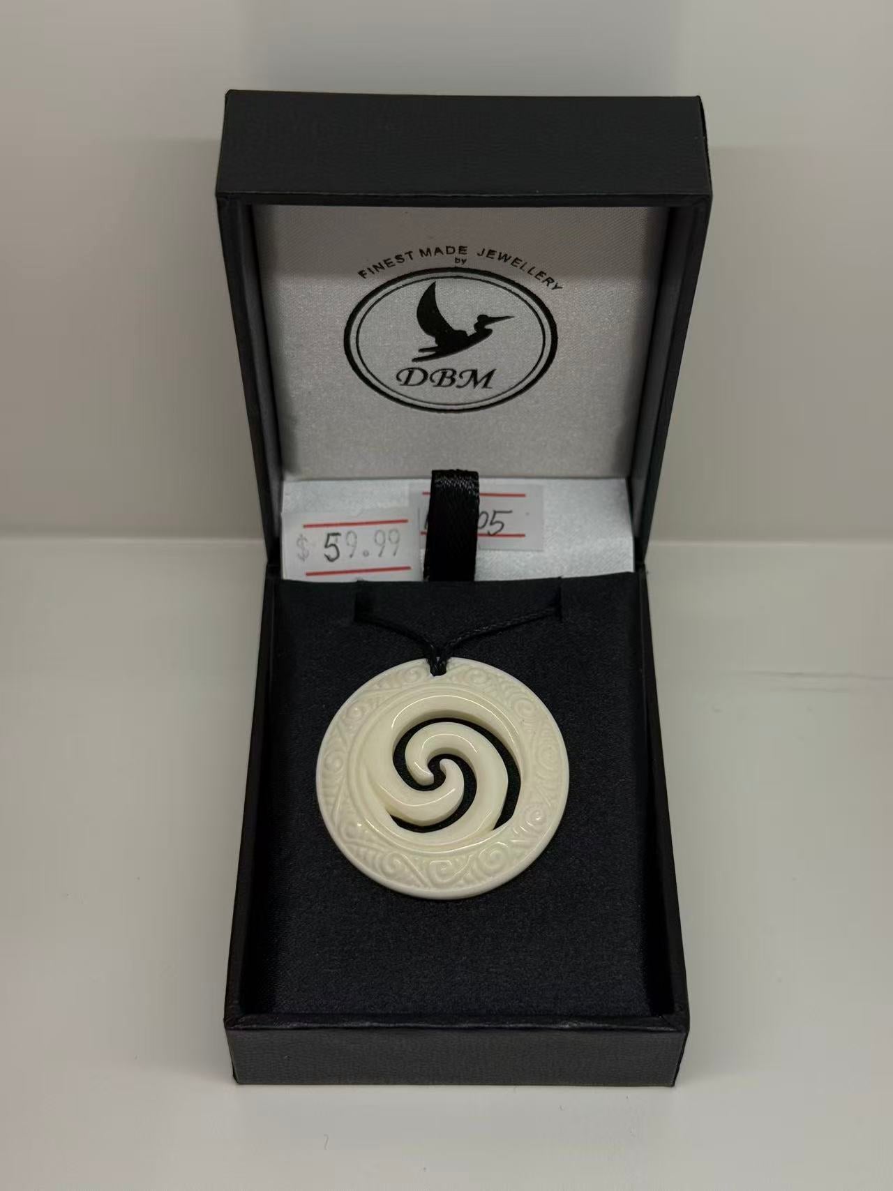 Dale Aquar Us Bone Koru Necklace