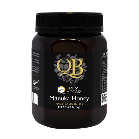 QB Manuka Honey UMF 5+ MGO 83+ 1kg