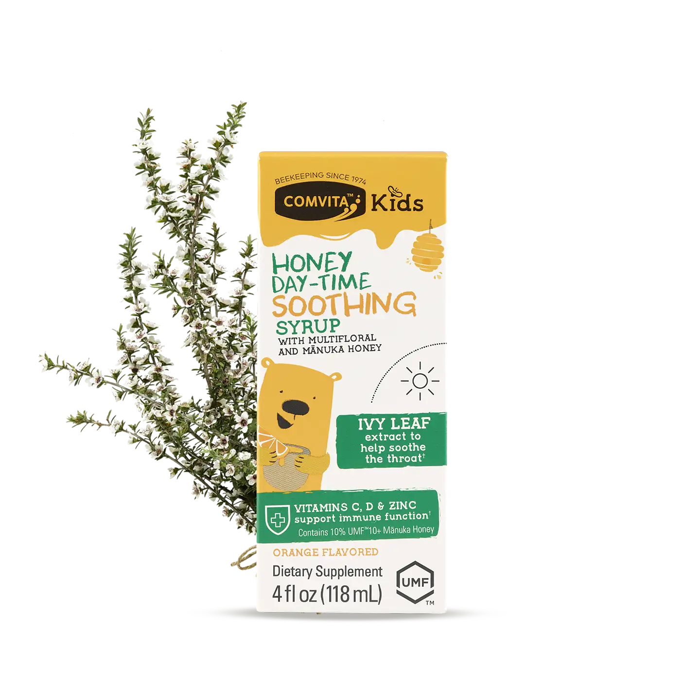 Comvita Kids Honey Day-Time Soothing Syrup 118ml - image 3