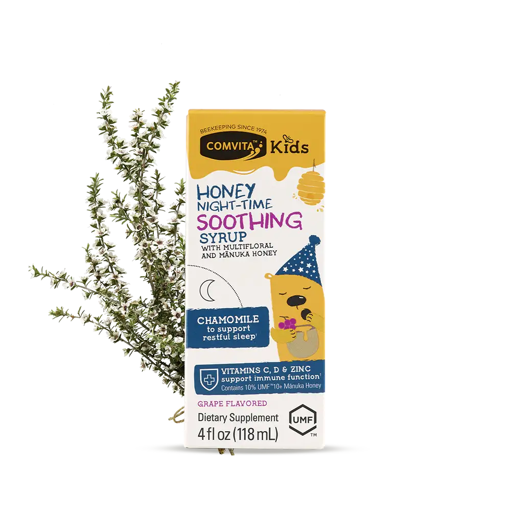 Comvita Kids Honey Night-Time Soothing Syrup 118ml - image 2