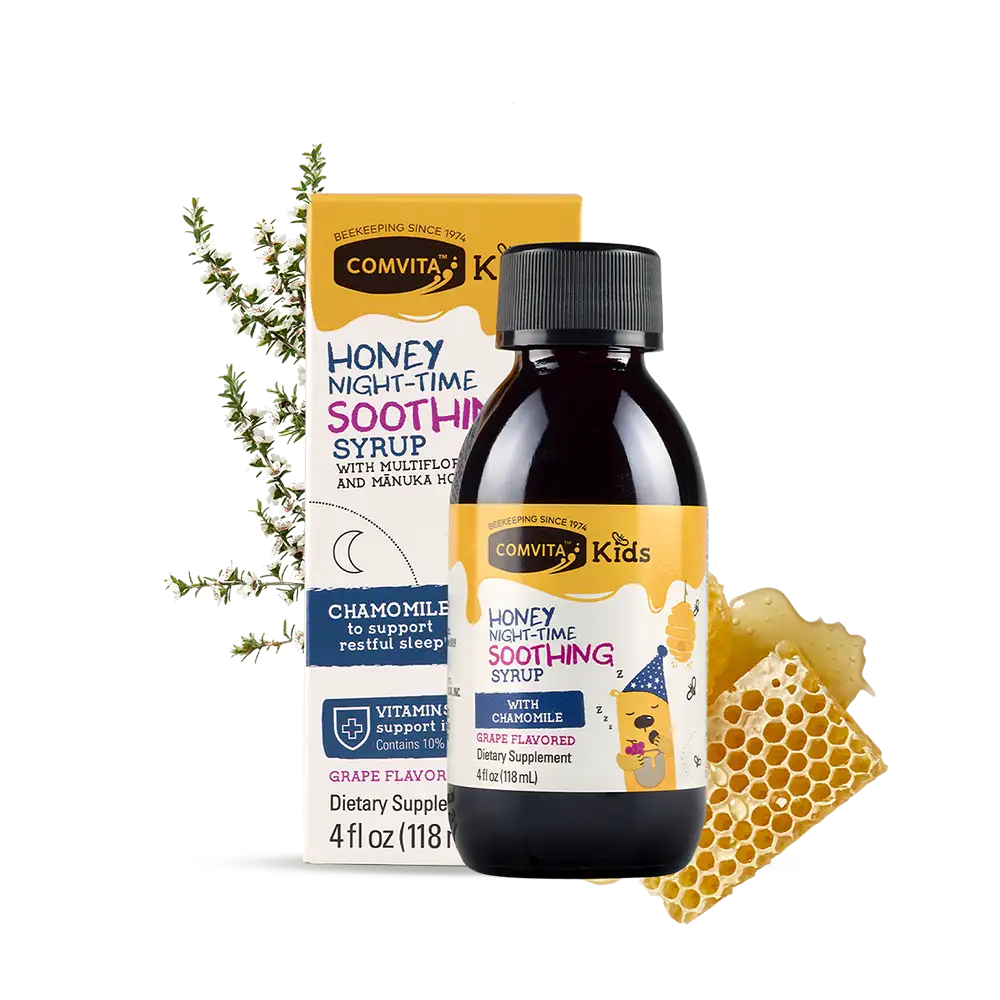 Comvita Kids Honey Night-Time Soothing Syrup 118ml