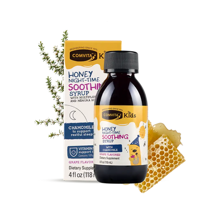Comvita Kids Honey Night-Time Soothing Syrup 118ml