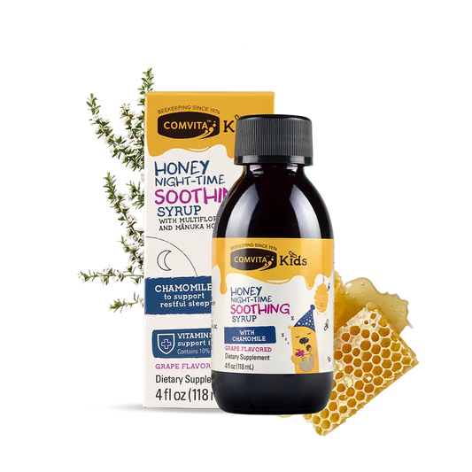 Comvita Kids Honey Night-Time Soothing Syrup 118ml
