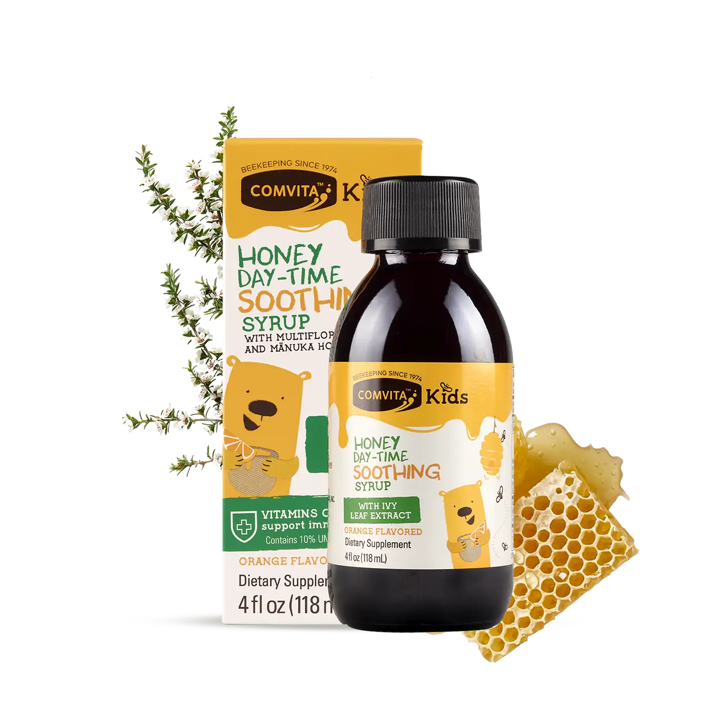 Comvita Kids Honey Day-Time Soothing Syrup 118ml