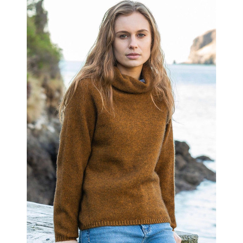 Moss Stitch Cowl