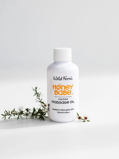 Honey Babe Calming Massage Oil, 120ml