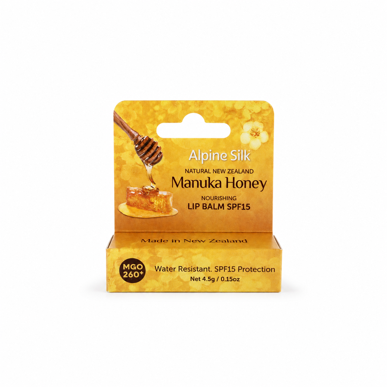 Alpine Silk Manuka Honey SPF15 Lip Balm 4.5g