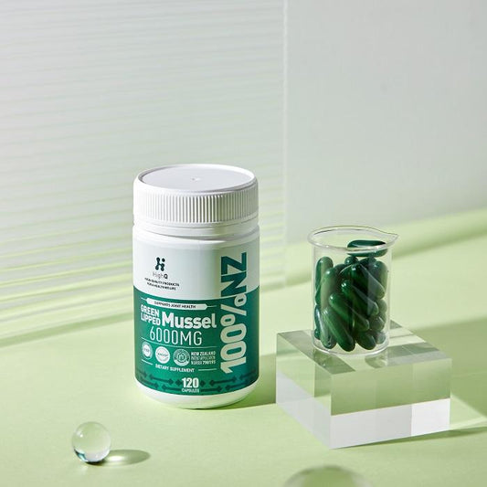 Green Lipped Mussel 6000mg for Joint Soft Capsule