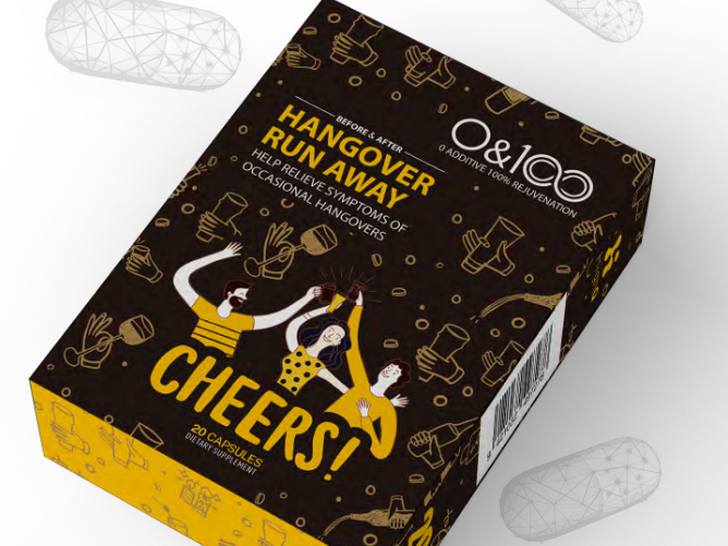 Hangover Run Away Hard Capsule