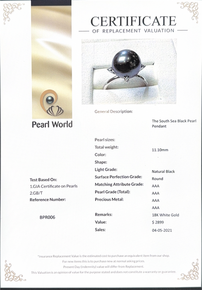 The South Sea Black Pearl Ring