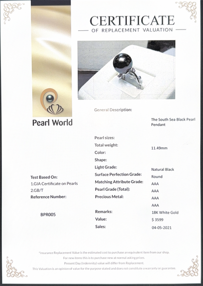 The South Sea Black Pearl Ring