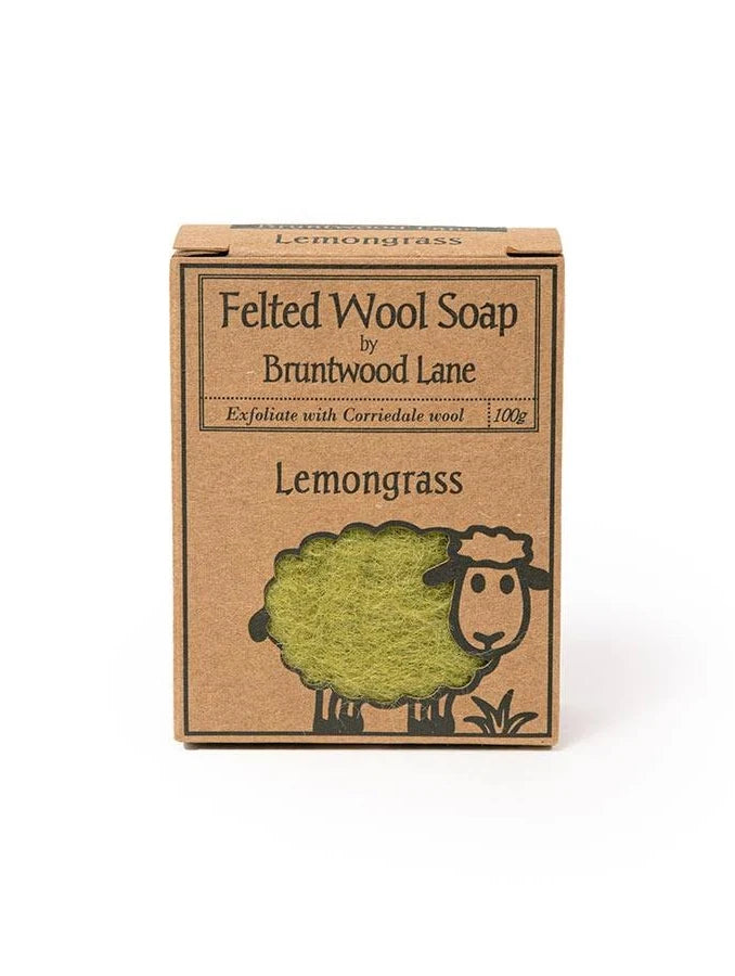 Exfoliating Felted Wool Soap