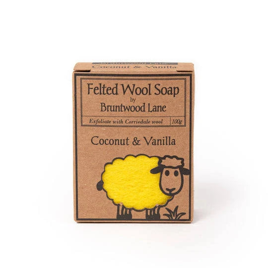 Exfoliating Felted Wool Soap