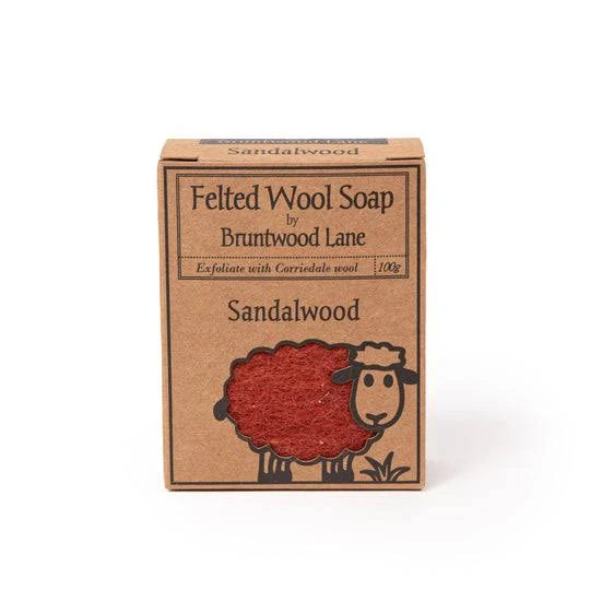 Exfoliating Felted Wool Soap