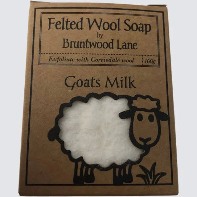 Exfoliating Felted Wool Soap
