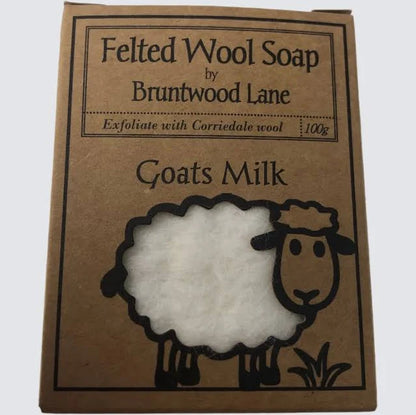 Exfoliating Felted Wool Soap