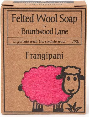 Exfoliating Felted Wool Soap