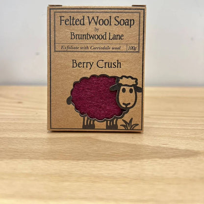 Exfoliating Felted Wool Soap